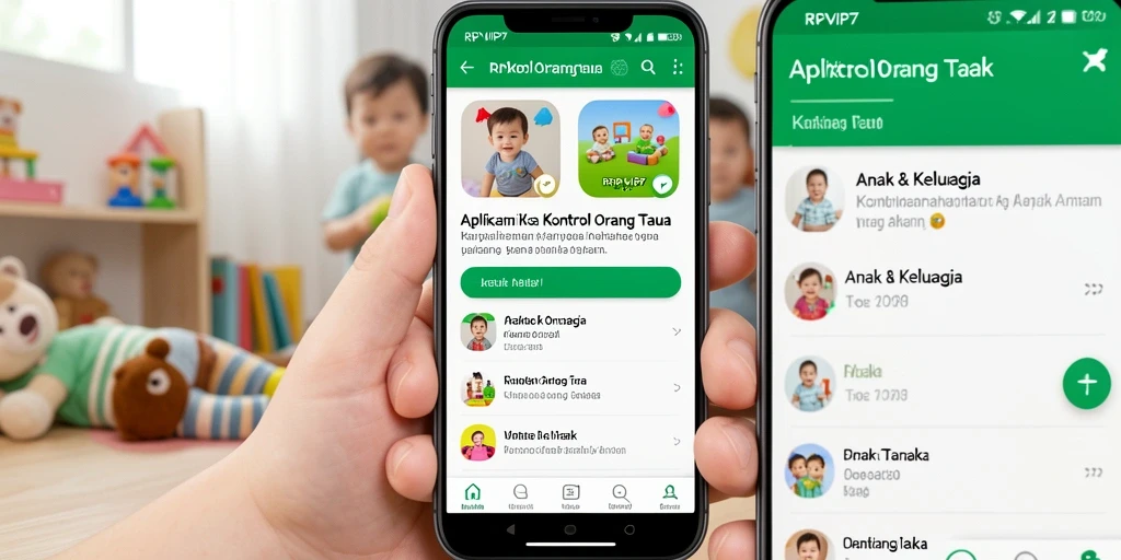 Tampilan antarmuka RPVIP7 yang sederhana dan informatif.