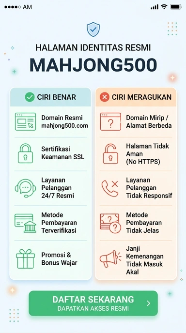 Unduh Resmi Mahjong500 untuk Pengguna Android Indonesia